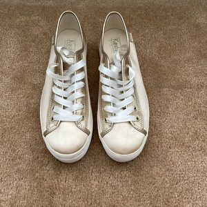 Two-toned gold Keds size 7.5